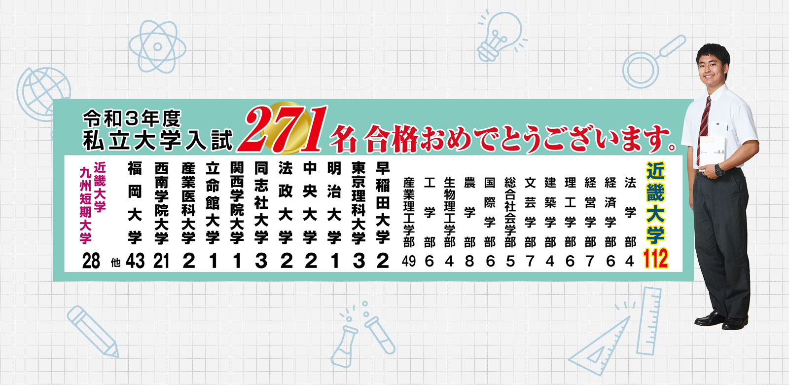 福岡県飯塚市の私立進学校 近畿大学附属福岡高等学校 全日制 近畿大学附属福岡高等学校 全日制