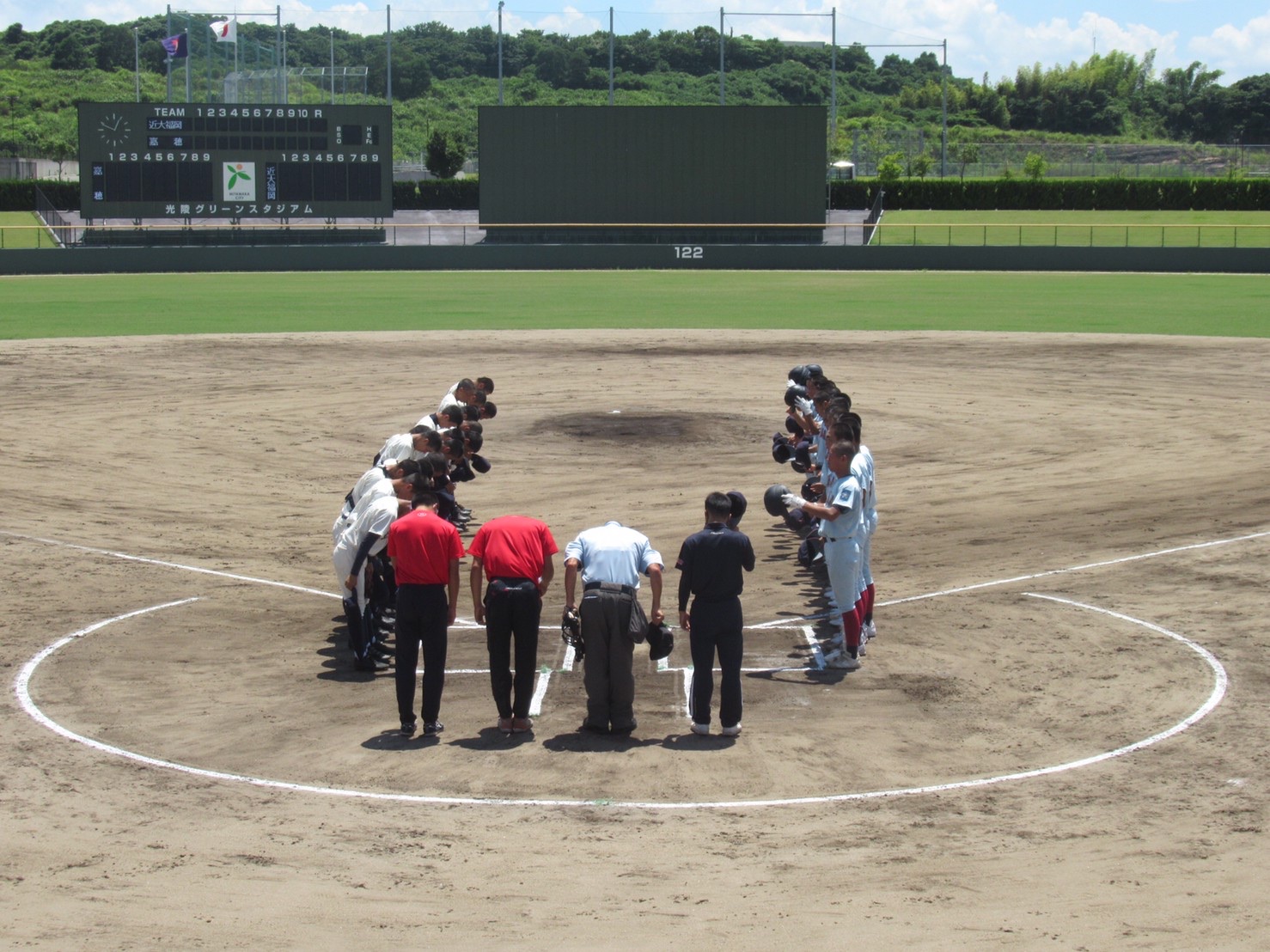 【野球部】第8回福岡中央地区新人高校野球大会 1回戦結果 近畿大学附属福岡高等学校